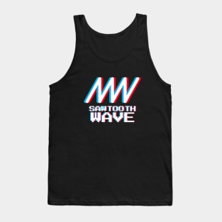 Sawtooth Wave 8-Bit Tank Top